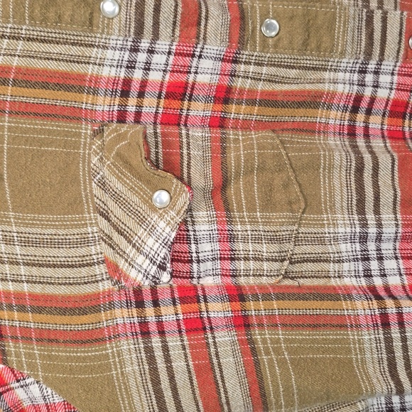 Vintage Wrangler Wrancher Lace Long Sleeve Pearl Snap Button Down Women Size XXL - Picture 4 of 12